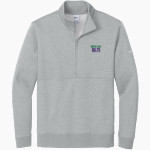 Bertha Holt Bolts <span class="pdp-name-mascot">Bertha Holt Bolts</span> Nike Men's Club Fleece Sleeve Swoosh 1/2-Zip Pullover Front Thumbnail