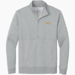 FERNDALE HIGH SCHOOL EAGLES Nike Men's Club Fleece Sleeve Swoosh 1/2-Zip Pullover Front Thumbnail