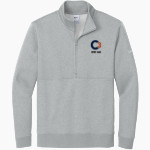 Active Academies Active Academy <span class="pdp-name-mascot">Active Academy</span> Nike Men's Club Fleece Sleeve Swoosh 1/2-Zip Pullover Front Thumbnail
