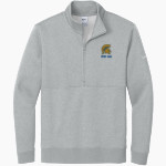 MASON CO CENTRAL HIGH SCHOOL SPARTANS Nike Men's Club Fleece Sleeve Swoosh 1/2-Zip Pullover Front Thumbnail