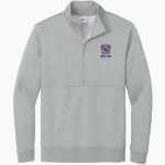Ben Davis Giants Nike Men's Club Fleece Sleeve Swoosh 1/2-Zip Pullover Front Thumbnail