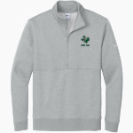 BOLES HIGH SCHOOL HORNETS Nike Men's Club Fleece Sleeve Swoosh 1/2-Zip Pullover Front Thumbnail