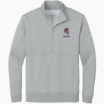 JOHN F KENNEDY HIGH SCHOOL TITANS Nike Men's Club Fleece Sleeve Swoosh 1/2-Zip Pullover Front Thumbnail
