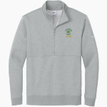 St. Patrick Fightin' Irish <span class="pdp-name-mascot">St. Patrick Fightin' Irish Men</span> Nike Men's Club Fleece Sleeve Swoosh 1/2-Zip Pullover Front Thumbnail