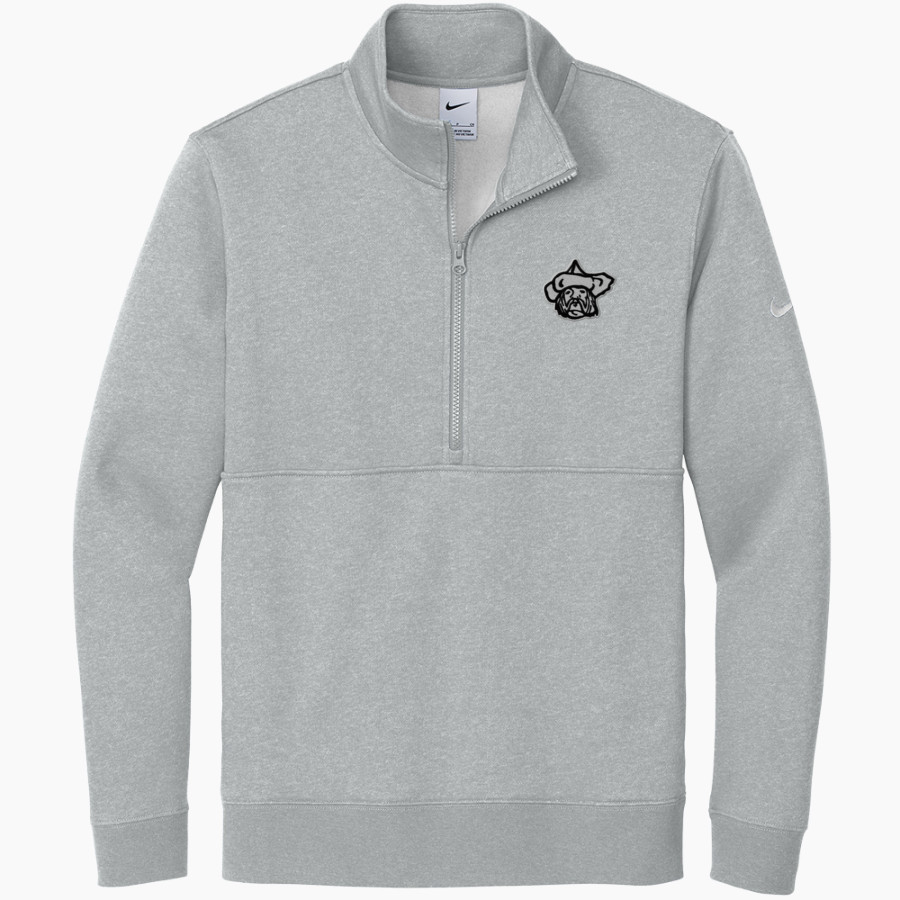 POLO HIGH SCHOOL MARCOS <span class="pdp-name-mascot">POLO MARCOS</span> Nike Men's Club Fleece Sleeve Swoosh 1/2-Zip Pullover