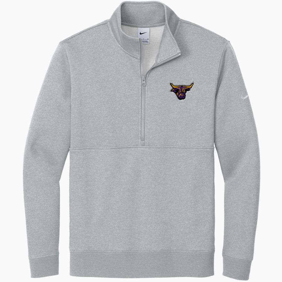 Minnesota State University Mankato <span class="pdp-name-mascot">Minnesota State Mavericks</span> Nike Men's Club Fleece Sleeve Swoosh 1/2-Zip Pullover