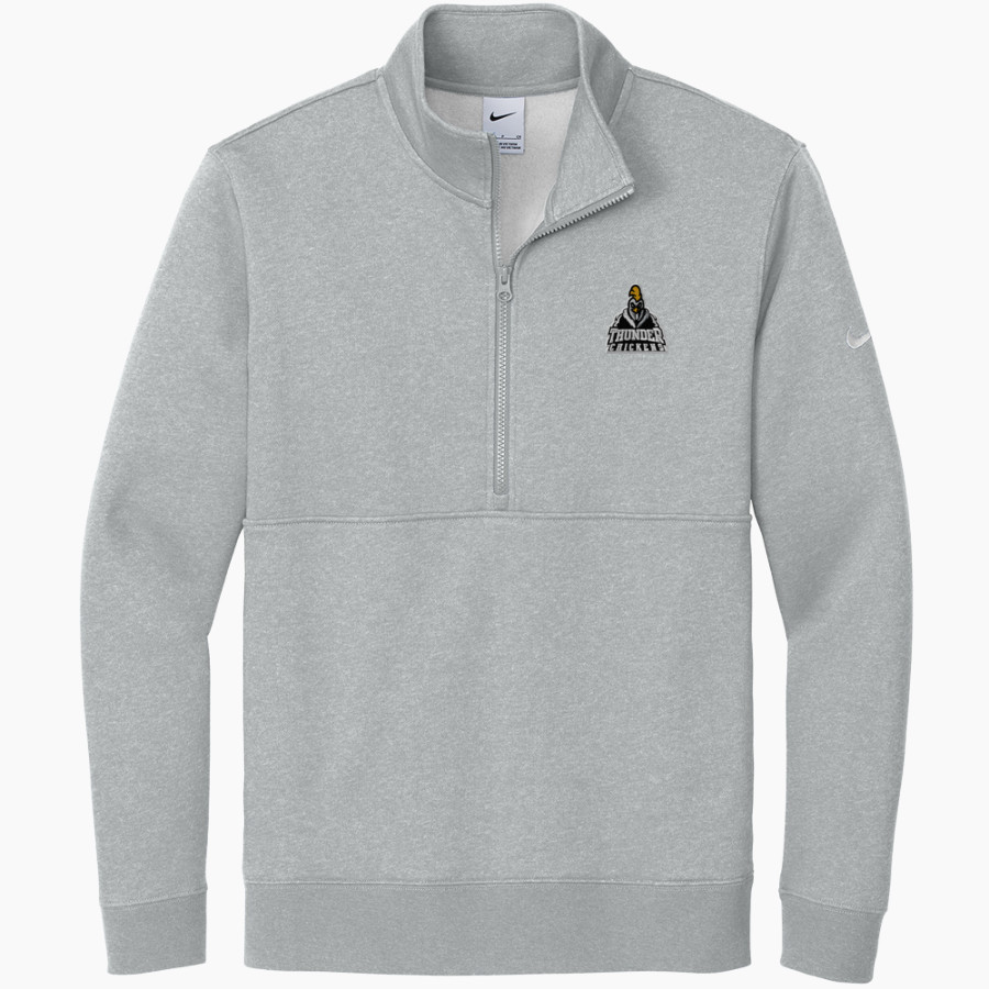 Doane Stuart Thunderchickens Thunderchickens <span class="pdp-name-mascot">Doane Stuart Thunderchickens</span> Nike Men's Club Fleece Sleeve Swoosh 1/2-Zip Pullover