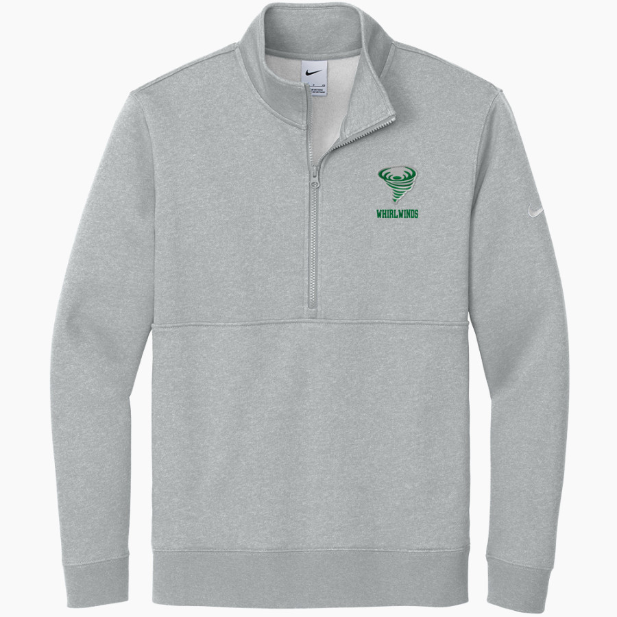 FLOYDADA HIGH SCHOOL WHIRLWINDS <span class="pdp-name-mascot">FLOYDADA WHIRLWINDS</span> Nike Men's Club Fleece Sleeve Swoosh 1/2-Zip Pullover