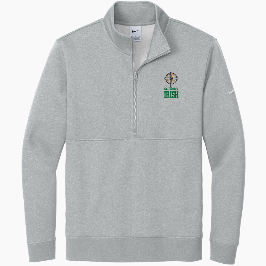 St. Patrick of Heatherdowns Irish <span class="pdp-name-mascot">St. Patrick of Heatherdowns Irish</span> Nike Men's Club Fleece Sleeve Swoosh 1/2-Zip Pullover