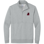 Frisch Cougars <span class="pdp-name-mascot">Frisch Cougars</span> Nike Men's Club Fleece Sleeve Swoosh 1/2-Zip Pullover Front Thumbnail