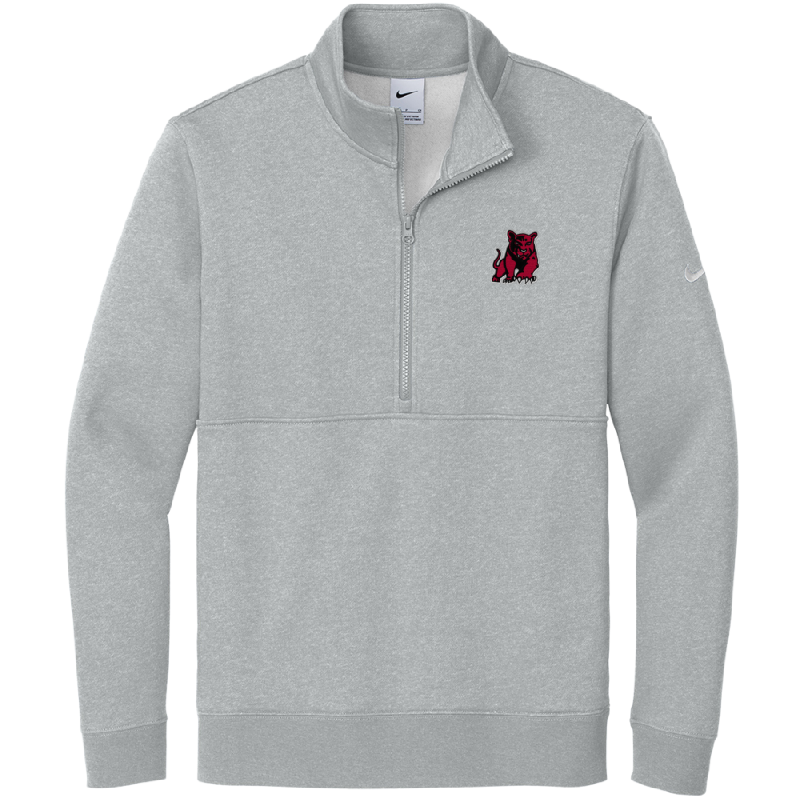 Frisch Cougars <span class="pdp-name-mascot">Frisch Cougars</span> Nike Men's Club Fleece Sleeve Swoosh 1/2-Zip Pullover