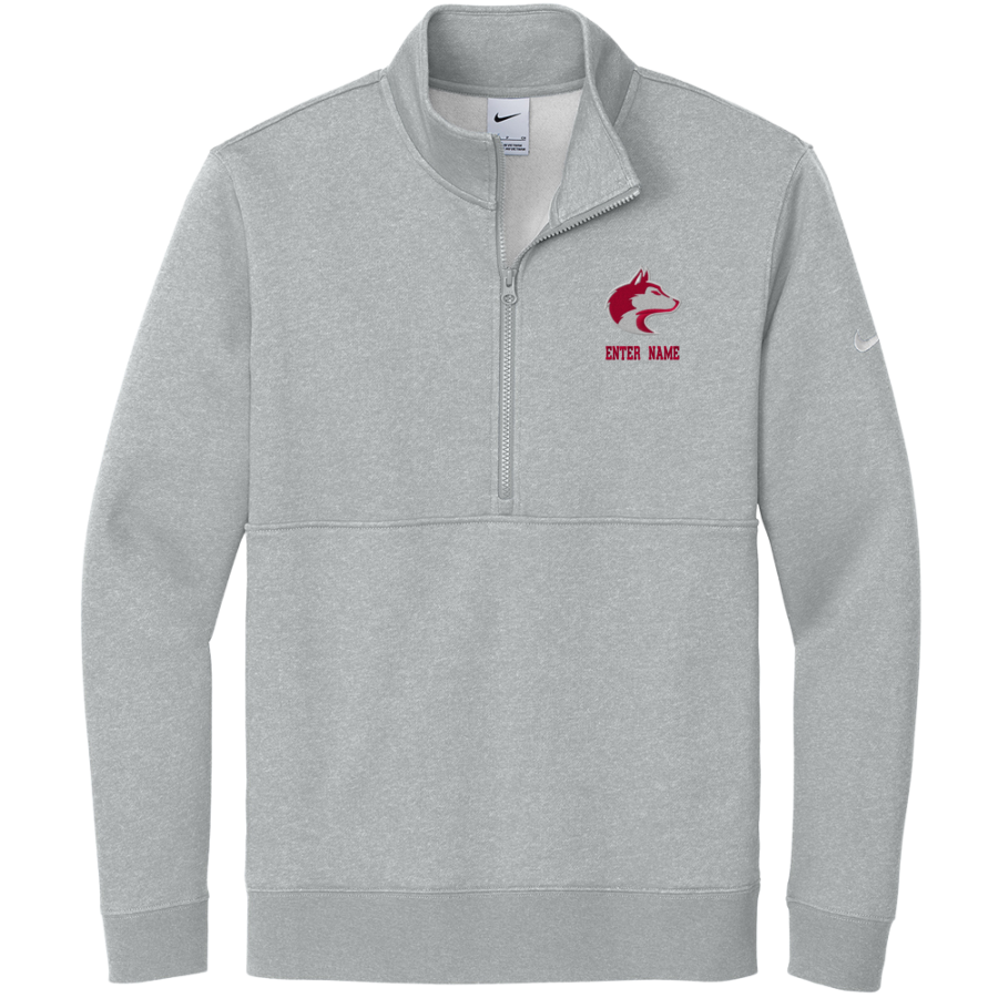 HEWITT-TRUSSVILLE HIGH SCHOOL HUSKIES <span class="pdp-name-mascot">HEWITT - TRUSSVILLE HUSKIES</span> Nike Men's Club Fleece Sleeve Swoosh 1/2-Zip Pullover