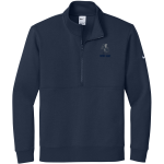 All Saints Blue Thunder <span class="pdp-name-mascot">All Saints Blue Thunder</span> Nike Men's Club Fleece Sleeve Swoosh 1/2-Zip Pullover Front Thumbnail