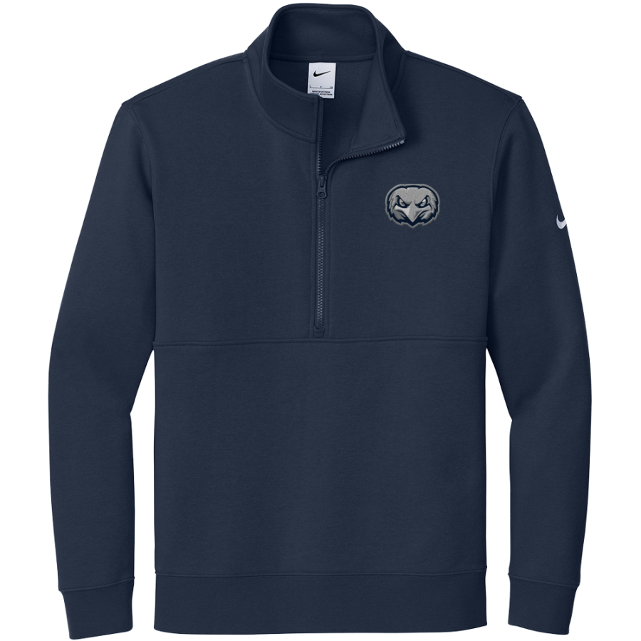 Legacy Eagles <span class="pdp-name-mascot">Legacy Charter Eagles</span> Nike Men's Club Fleece Sleeve Swoosh 1/2-Zip Pullover