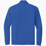 WEST HILLS HIGH SCHOOL WOLF PACK Nike Men's Club Fleece Sleeve Swoosh 1/2-Zip Pullover Back Thumbnail