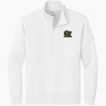 CAMPO VERDE HIGH SCHOOL COYOTES <span class="pdp-name-mascot">CAMPO VERDE COYOTES</span> Nike Men's Club Fleece Sleeve Swoosh 1/2-Zip Pullover Front Thumbnail