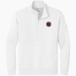 Unity Christian Warriors <span class="pdp-name-mascot">Unity Christian Warriors</span> Nike Men's Club Fleece Sleeve Swoosh 1/2-Zip Pullover Front Thumbnail