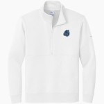 DURAND HIGH SCHOOL BULLDOGS <span class="pdp-name-mascot">DURAND BULLDOGS</span> Nike Men's Club Fleece Sleeve Swoosh 1/2-Zip Pullover Front Thumbnail