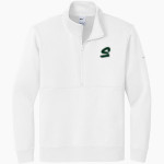 Smithfield Basketball Association Nike Men's Club Fleece Sleeve Swoosh 1/2-Zip Pullover Front Thumbnail