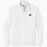 DULUTH HIGH SCHOOL WILDCATS <span class="pdp-name-mascot">DULUTH WILDCATS</span> Nike Men's Club Fleece Sleeve Swoosh 1/2-Zip Pullover Front Thumbnail