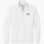 Grant County Braves The Official Online Store <span class="pdp-name-mascot">Grant County Braves</span> Nike Men's Club Fleece Sleeve Swoosh 1/2-Zip Pullover Front Thumbnail