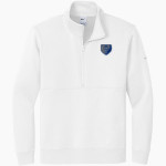 Bartram Trail Bears <span class="pdp-name-mascot">Bartram Trail Bears</span> Nike Men's Club Fleece Sleeve Swoosh 1/2-Zip Pullover Front Thumbnail