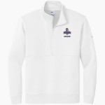 Westminster Defenders <span class="pdp-name-mascot">Westminster Defenders</span> Nike Men's Club Fleece Sleeve Swoosh 1/2-Zip Pullover Front Thumbnail