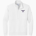 Coudersport Area Falcons <span class="pdp-name-mascot">Coudersport Area High School Falcons</span> Nike Men's Club Fleece Sleeve Swoosh 1/2-Zip Pullover Front Thumbnail