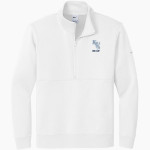 Kinsella Magnet School of Performing Arts Nike Men's Club Fleece Sleeve Swoosh 1/2-Zip Pullover Front Thumbnail
