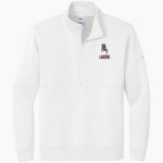 Pyramid Lake Junior Senior Lakers <span class="pdp-name-mascot">Pyramid Lake Junior Senior Lakers</span> Nike Men's Club Fleece Sleeve Swoosh 1/2-Zip Pullover Front Thumbnail