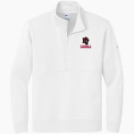 LA VILLA HIGH SCHOOL CARDINALS <span class="pdp-name-mascot">LA VILLA CARDINALS</span> Nike Men's Club Fleece Sleeve Swoosh 1/2-Zip Pullover Front Thumbnail