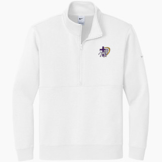 Nike Men's Club Fleece Sleeve Swoosh 1/2-Zip Pullover