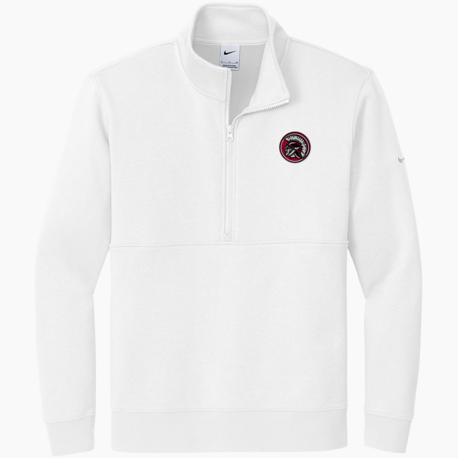Unity Christian Warriors <span class="pdp-name-mascot">Unity Christian Warriors</span> Nike Men's Club Fleece Sleeve Swoosh 1/2-Zip Pullover