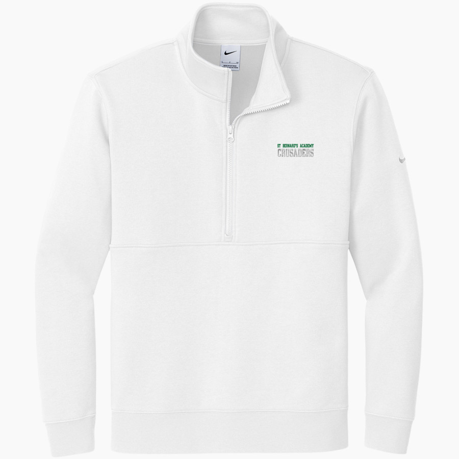 ST BERNARD'S ACADEMY CRUSADERS <span class="pdp-name-mascot">ST BERNARD'S CATHOLIC CRUSADERS</span> Nike Men's Club Fleece Sleeve Swoosh 1/2-Zip Pullover