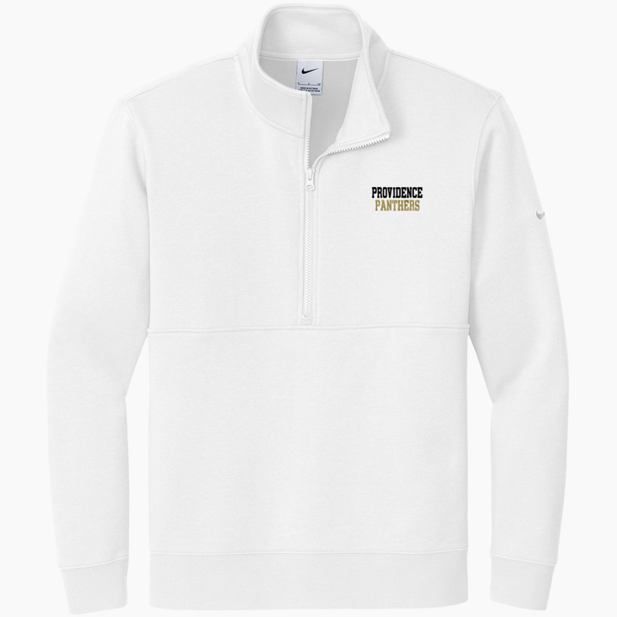 Providence Panthers Nike Men's Club Fleece Sleeve Swoosh 1/2-Zip Pullover
