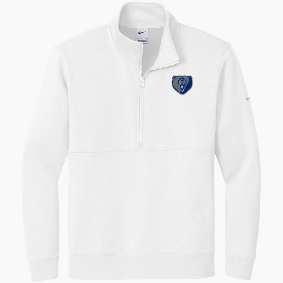 Bartram Trail Bears <span class="pdp-name-mascot">Bartram Trail Bears</span> Nike Men's Club Fleece Sleeve Swoosh 1/2-Zip Pullover