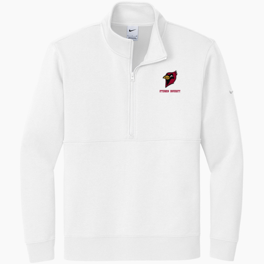 Otterbein University Cardinals <span class="pdp-name-mascot">Otterbein University Cardinals</span> Nike Men's Club Fleece Sleeve Swoosh 1/2-Zip Pullover