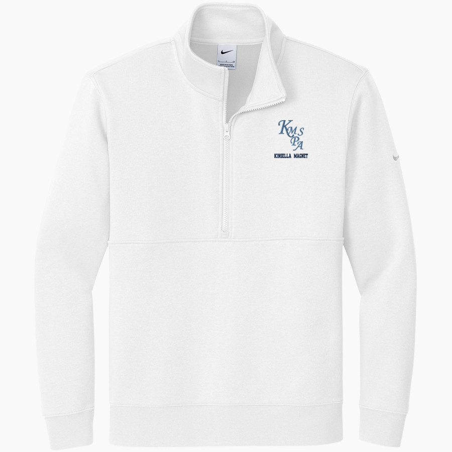 Kinsella Magnet School of Performing Arts Nike Men's Club Fleece Sleeve Swoosh 1/2-Zip Pullover
