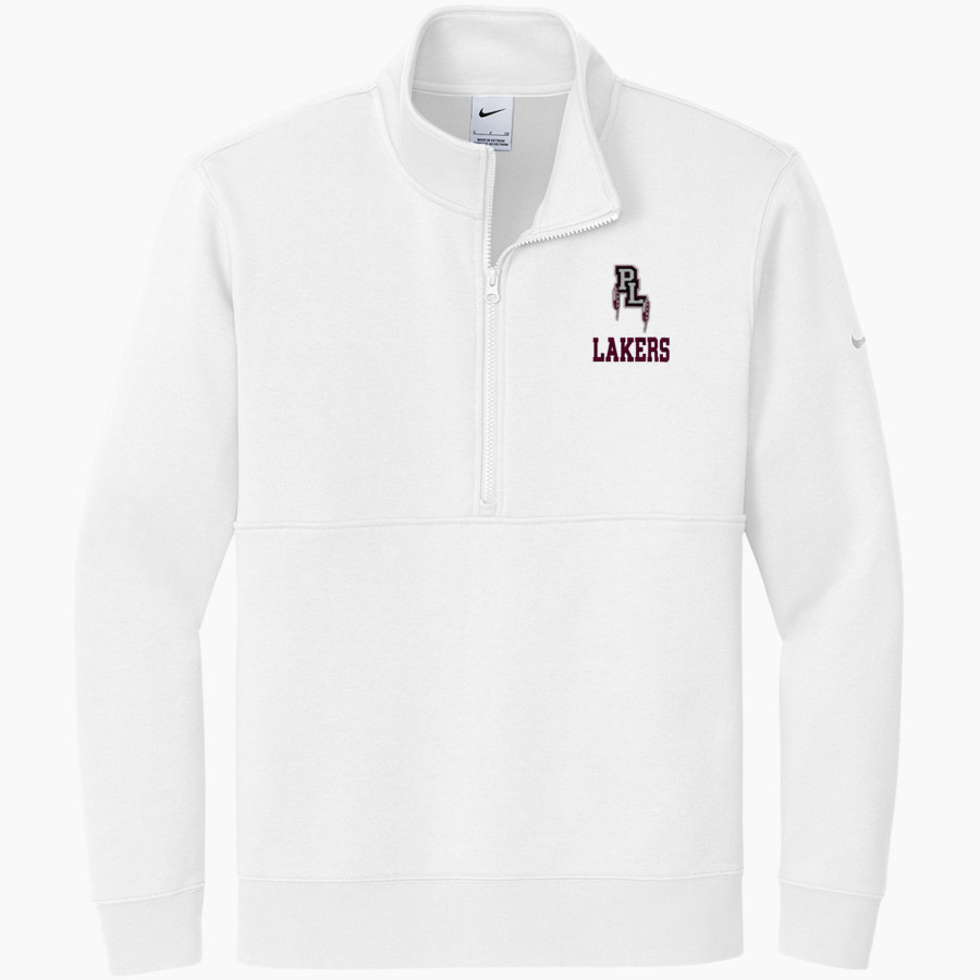 Pyramid Lake Junior Senior Lakers <span class="pdp-name-mascot">Pyramid Lake Junior Senior Lakers</span> Nike Men's Club Fleece Sleeve Swoosh 1/2-Zip Pullover