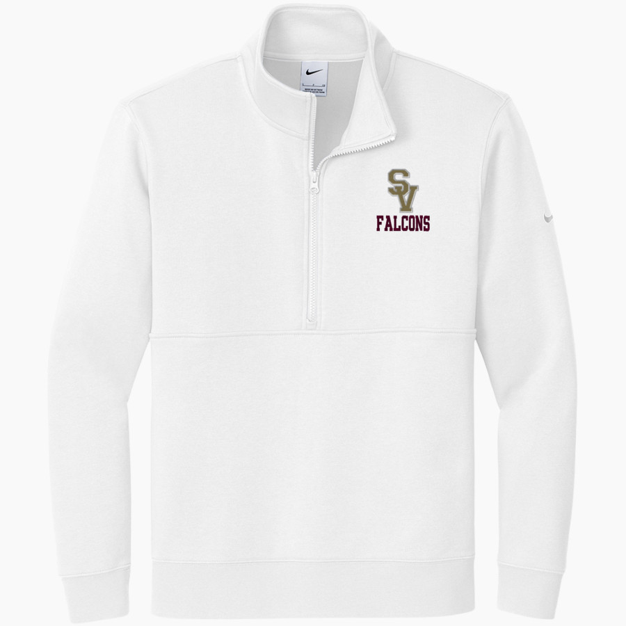 Scotts Valley Falcons <span class="pdp-name-mascot">Scotts Valley Falcons</span> Nike Men's Club Fleece Sleeve Swoosh 1/2-Zip Pullover