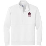 Tennessee Vikings <span class="pdp-name-mascot">Tennessee Vikings</span> Nike Men's Club Fleece Sleeve Swoosh 1/2-Zip Pullover Front Thumbnail