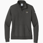 LEVERETTS CHAPEL HIGH SCHOOL LIONS <span class="pdp-name-mascot">LEVERETTS CHAPEL LIONS</span> Nike Women's Club Fleece Sleeve Swoosh 1/2-Zip Pullover Front Thumbnail