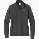 MISSION OAK HIGH SCHOOL HAWKS <span class="pdp-name-mascot">MISSION OAK HAWKS</span> Nike Women's Club Fleece Sleeve Swoosh 1/2-Zip Pullover Front Thumbnail
