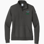 Babcock Trailblazers <span class="pdp-name-mascot">Babcock High School Trailblazers</span> Nike Women's Club Fleece Sleeve Swoosh 1/2-Zip Pullover Front Thumbnail