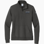 Fulton Science Academy Mustangs <span class="pdp-name-mascot">Fulton Science Academy Mustangs</span> Nike Women's Club Fleece Sleeve Swoosh 1/2-Zip Pullover Front Thumbnail