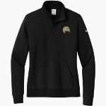 CENTRAL TECH SCHOOL FALCONS <span class="pdp-name-mascot">CENTRAL FALCONS</span> Nike Women's Club Fleece Sleeve Swoosh 1/2-Zip Pullover Front Thumbnail