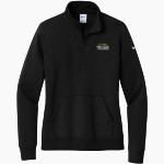 HOT SPRINGS HIGH SCHOOL TROJANS <span class="pdp-name-mascot">HOT SPRINGS TROJANS</span> Nike Women's Club Fleece Sleeve Swoosh 1/2-Zip Pullover Front Thumbnail
