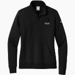 North Crawford Trojans <span class="pdp-name-mascot">North Crawford Trojans</span> Nike Women's Club Fleece Sleeve Swoosh 1/2-Zip Pullover Front Thumbnail