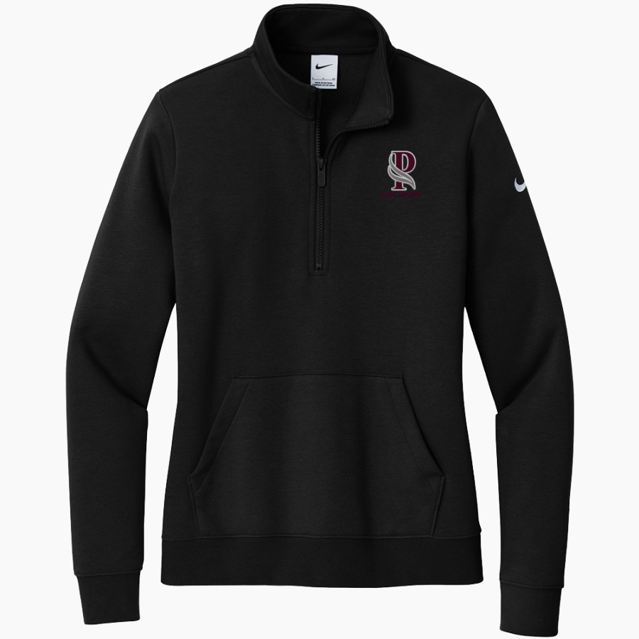 Pacific Northwest Gladiators <span class="pdp-name-mascot">Pacific Northwest Christian College Gladiators</span> Nike Women's Club Fleece Sleeve Swoosh 1/2-Zip Pullover