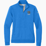 LAKE ZURICH HIGH SCHOOL BEARS <span class="pdp-name-mascot">LAKE ZURICH BEARS</span> Nike Women's Club Fleece Sleeve Swoosh 1/2-Zip Pullover Front Thumbnail